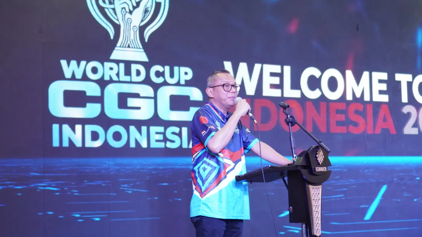 Panggung pembukaan World Cup CGC Indonesia 2026