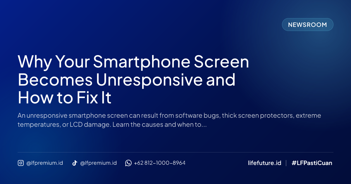 Why Your Smartphone Screen Becomes Unresponsive and How to Fix It