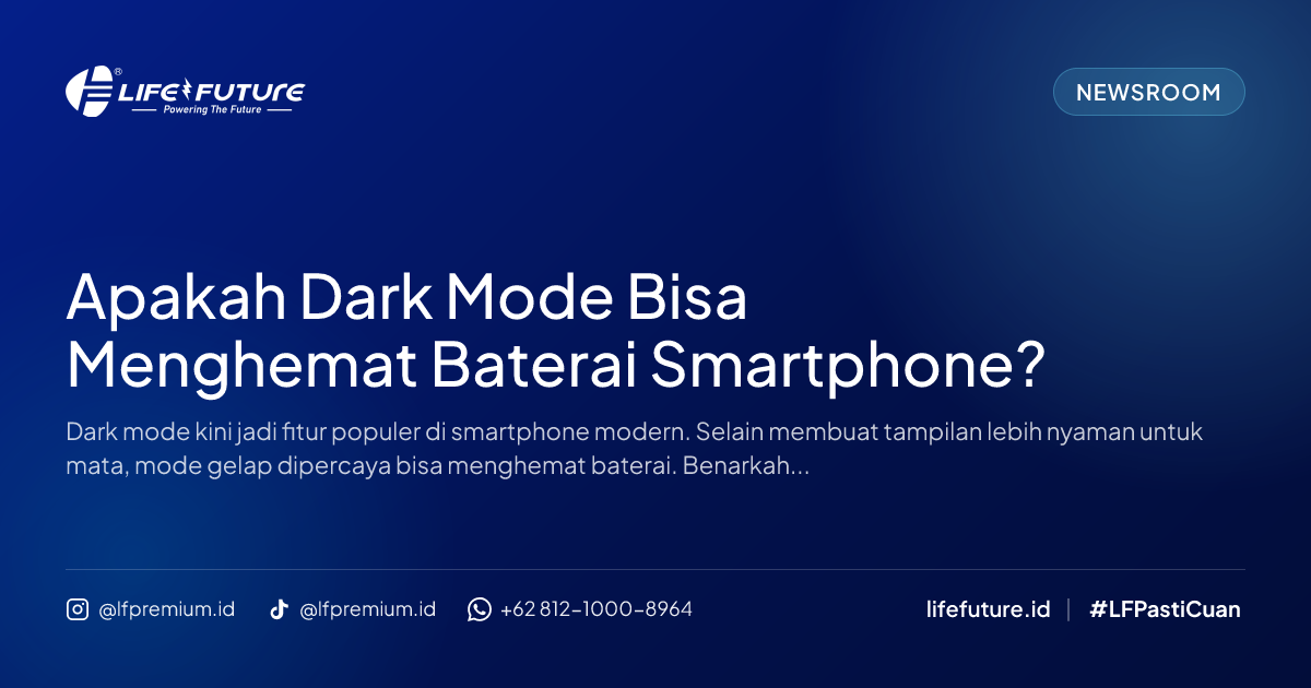Apakah Dark Mode Bisa Menghemat Baterai Smartphone?