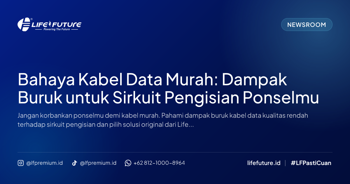Bahaya Kabel Data Murah: Dampak Buruk untuk Sirkuit Pengisian Ponselmu