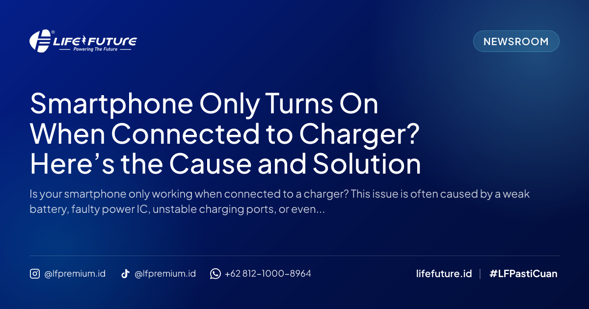 Smartphone Only Turns On When Connected to Charger? Here’s the Cause and Solution