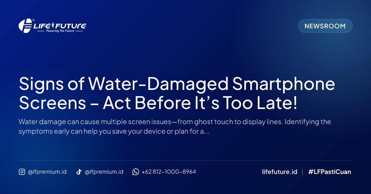 Signs of Water-Damaged Smartphone Screens – Act Before It’s Too Late!