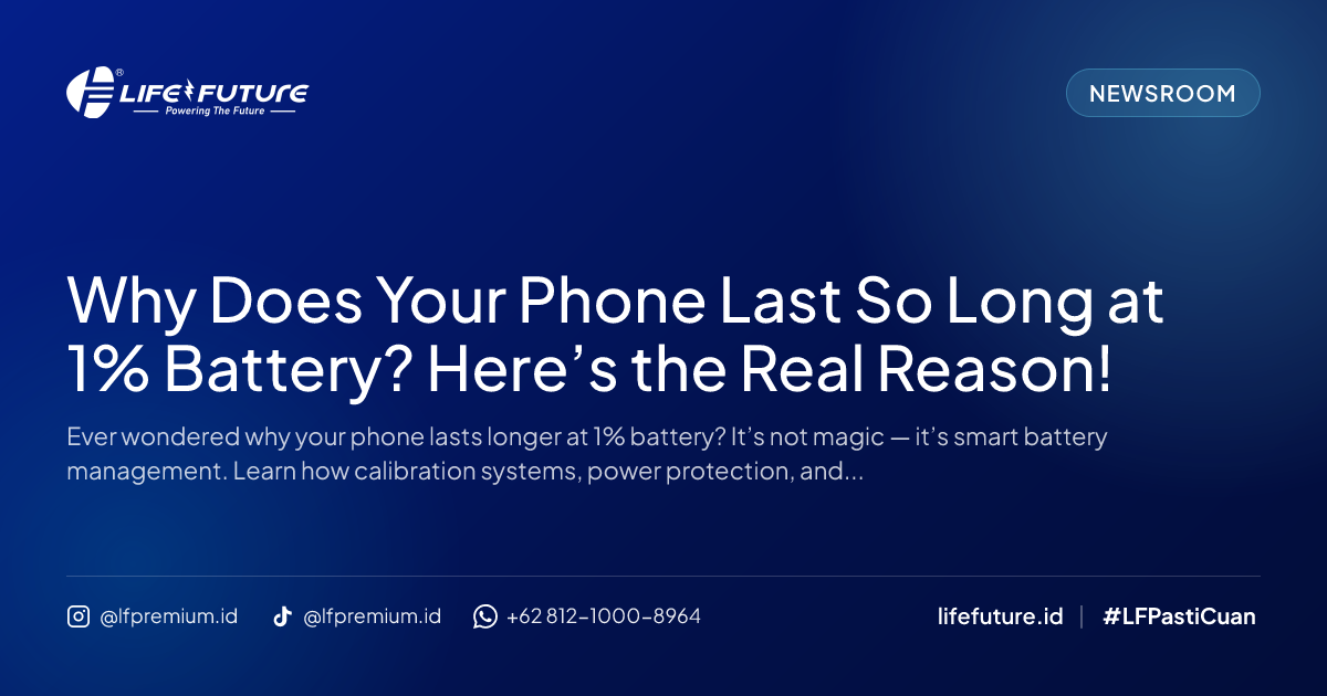 Why Does Your Phone Last So Long at 1% Battery? Here’s the Real Reason!