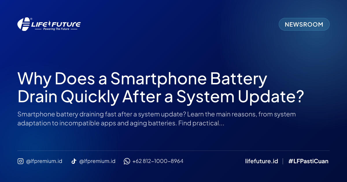 Why Does a Smartphone Battery Drain Quickly After a System Update?