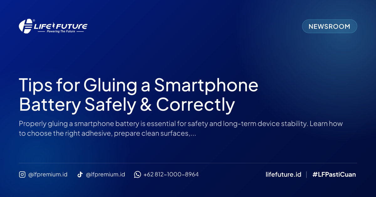 Tips for Gluing a Smartphone Battery Safely & Correctly